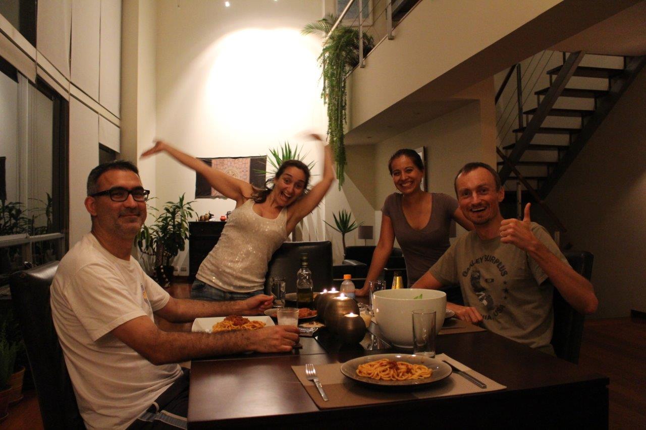 When not eating out, we enjoyed our time cooking at home with our friends Susie and Ben, who hosted us in Lima
