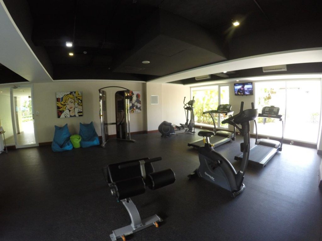 I (almost) went to the gym at the Ramada Encore Bali Seminyak... :)