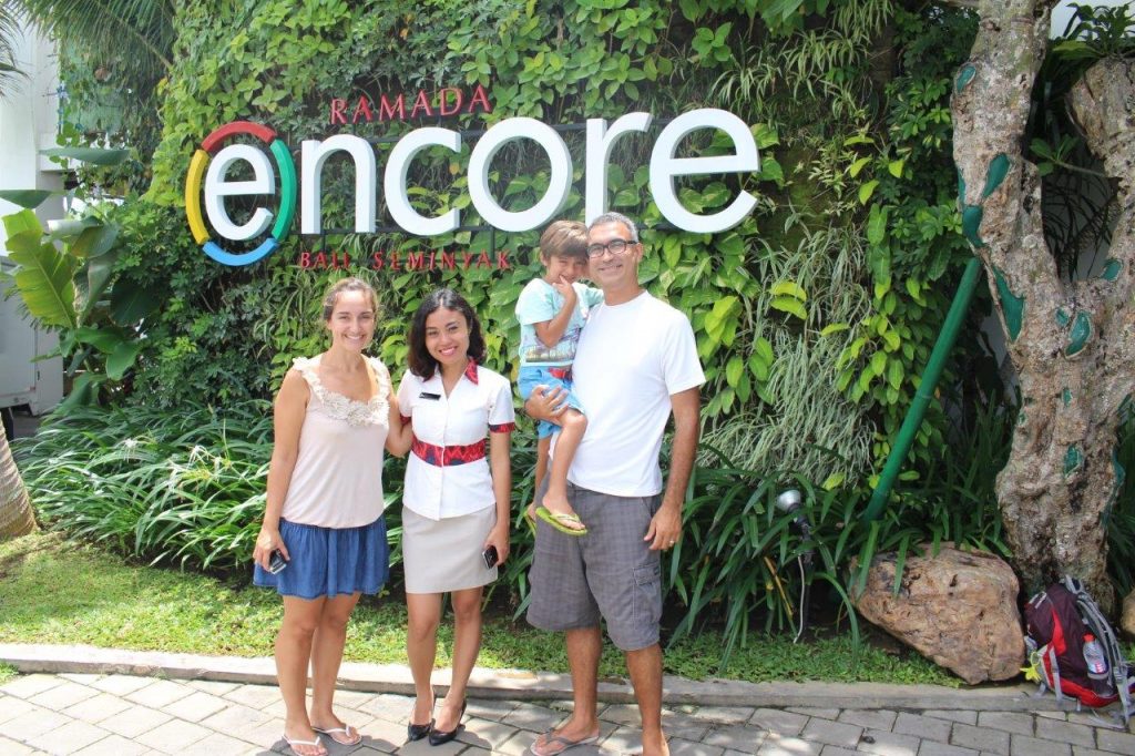 Our goodbye to Umu and the Ramada Encore Bali Seminyak, one of the best family resorts in Bali