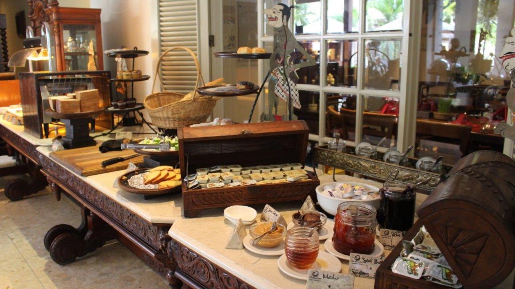 We had hearty breakfasts at The Phoenix Hotel Yogyakarta MGallery by Sofitel