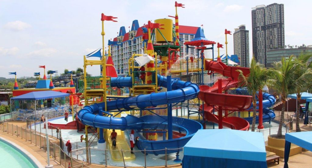 Although small, Legoland Malaysia Waterpark is all fun for adults and children
