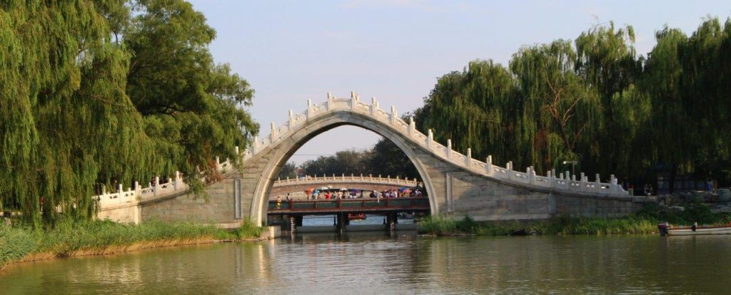 Xuiyi Bridge at the Summer Palace of Beijing