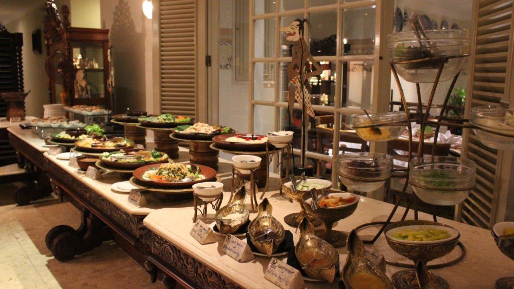 A varied buffet at The Phoenix Hotel Yogyakarta MGallery by Sofitel